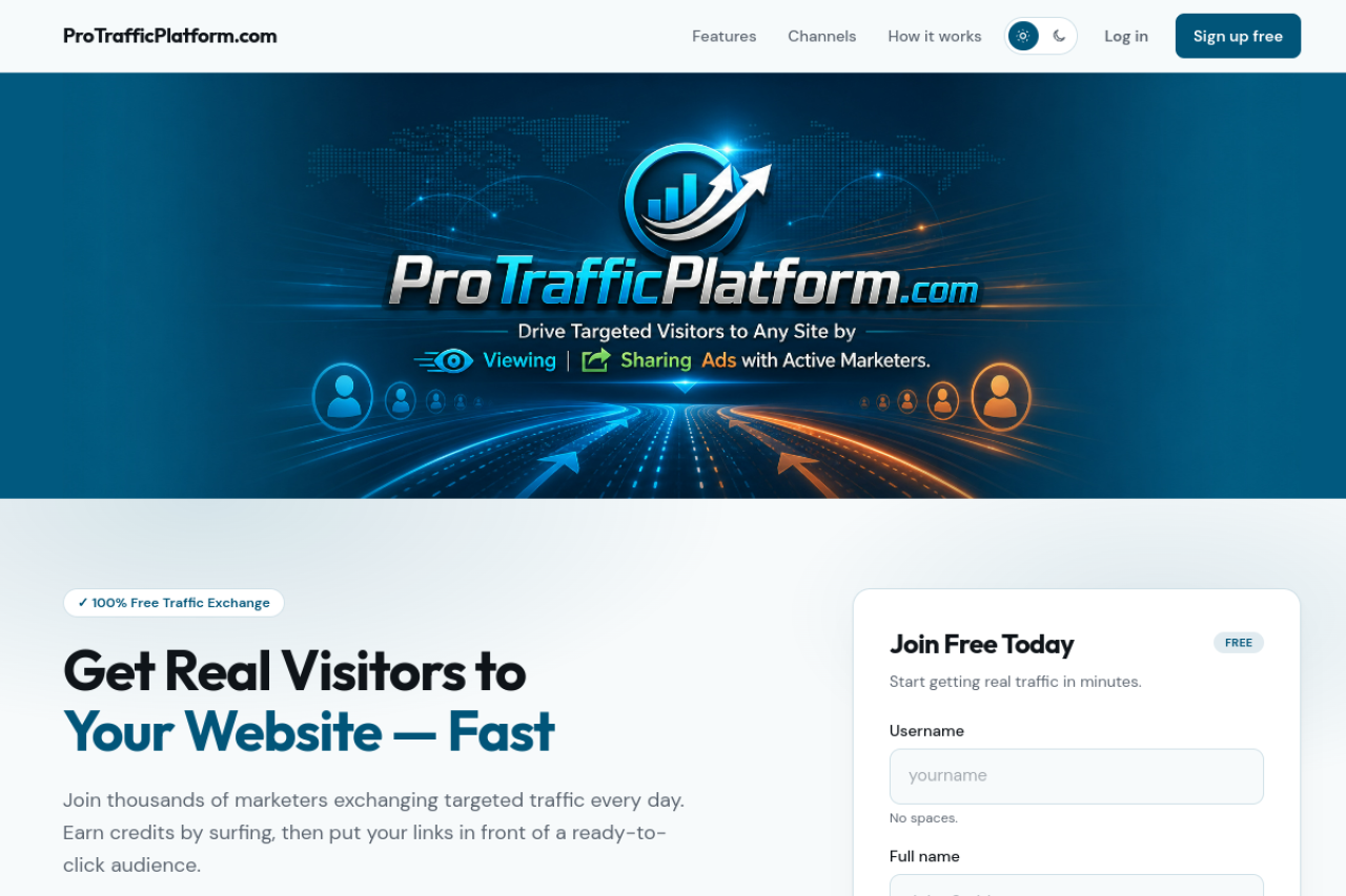 ProTrafficPlatform.com