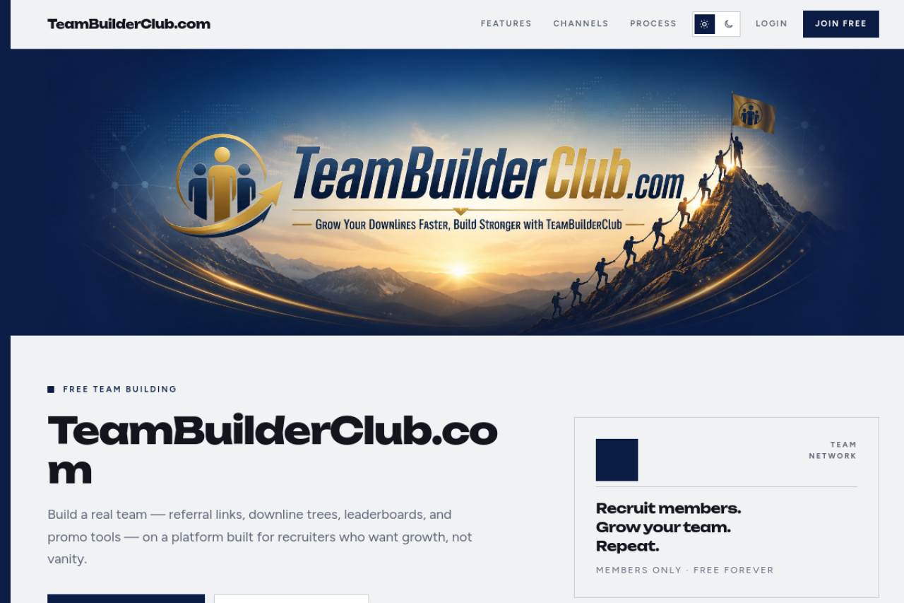 TeamBuilderClub.com